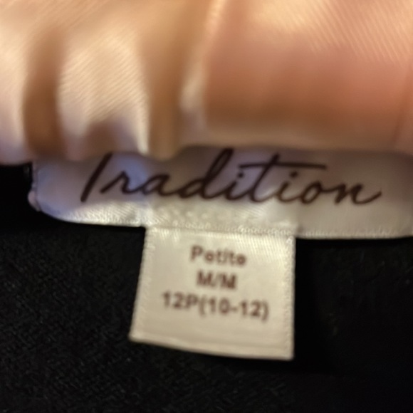 Vintage V Neck Black Sweater with Black Beading - Picture 3 of 3